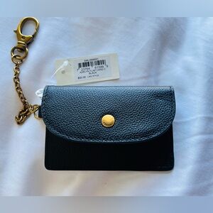 Fossil Black Leather Card Wallet